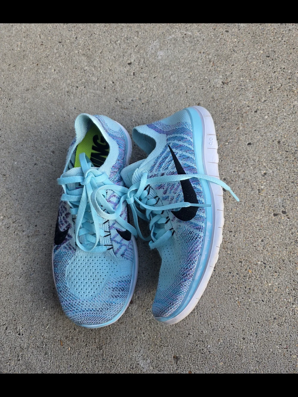Nike Women's Free 4.0 Flyknit  Size 7